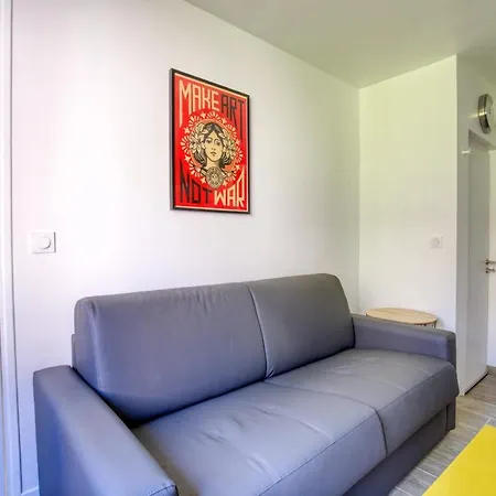 Beautiful Studio Near The Canal De L'ourcq Lejlighed *