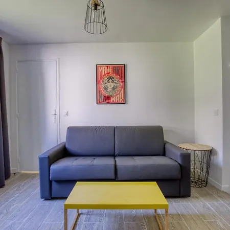 Beautiful Studio Near The Canal De L'ourcq Apartman